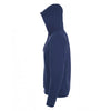 SOL'S Men's French Navy Stone Zip Hooded Sweatshirt