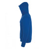 SOL'S Men's Royal Blue Stone Zip Hooded Sweatshirt