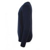 SOL'S Men's French Navy Griffith V Neck Cardigan