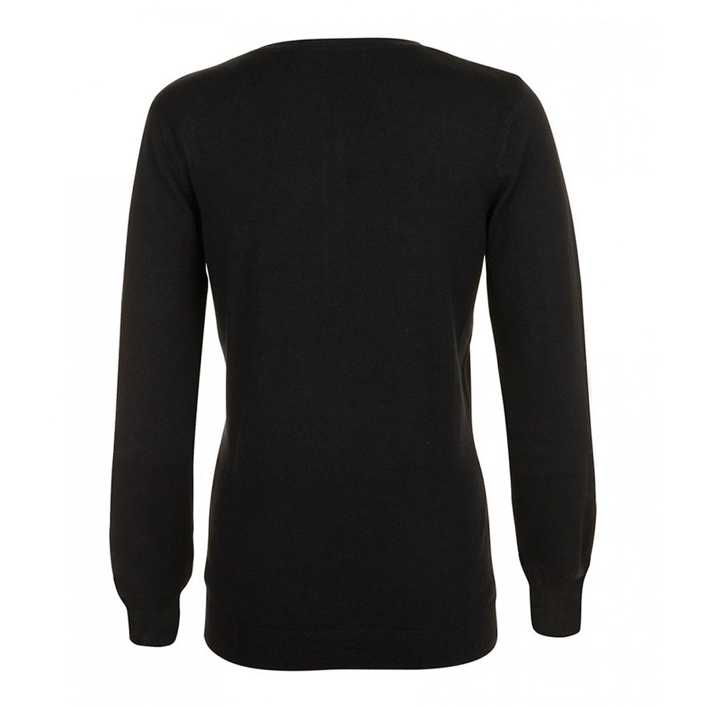 SOL'S Women's Black Griffin Round Neck Cardigan