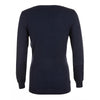 SOL'S Women's French Navy Griffin Round Neck Cardigan