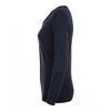 SOL'S Women's French Navy Griffin Round Neck Cardigan
