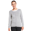 SOL'S Women's Grey Marl Griffin Round Neck Cardigan