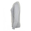 SOL'S Women's Grey Marl Griffin Round Neck Cardigan
