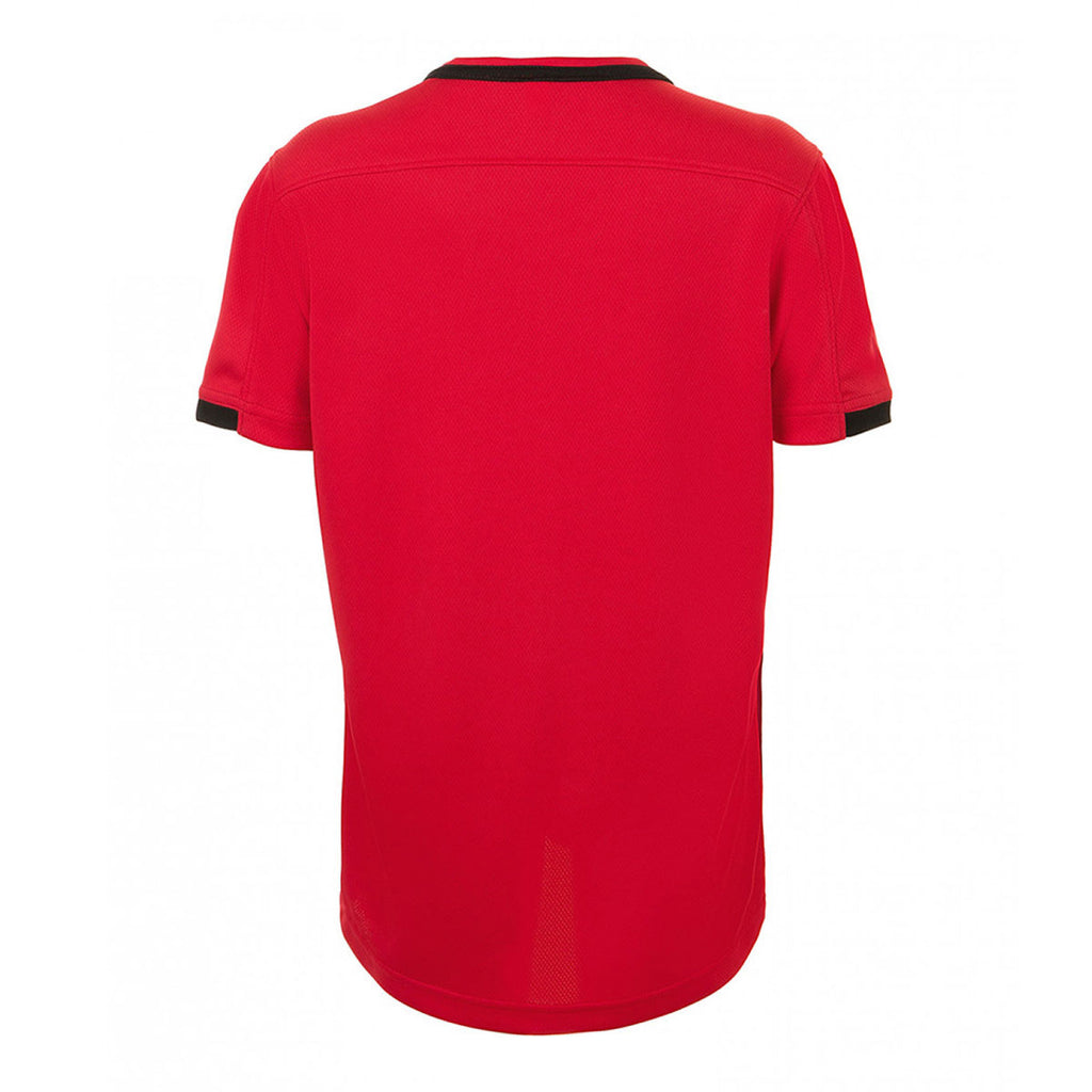 SOL'S Youth Red/Black Classico Contrast T-Shirt