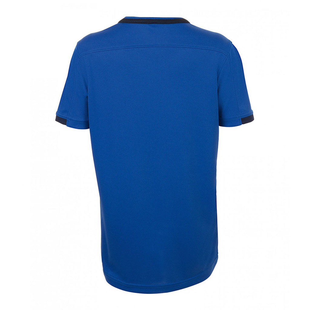 SOL'S Youth Royal Blue/French Navy Classico Contrast T-Shirt