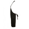 SOL'S Black Gramercy Bib Apron