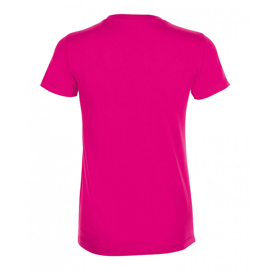 SOL'S Women's Fuchsia Regent T-Shirt