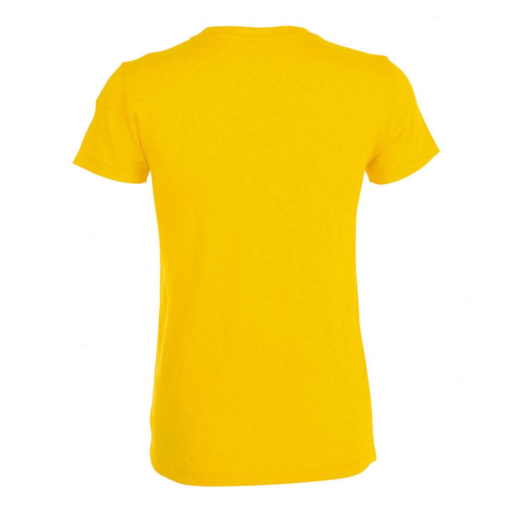 SOL'S Women's Gold Regent T-Shirt