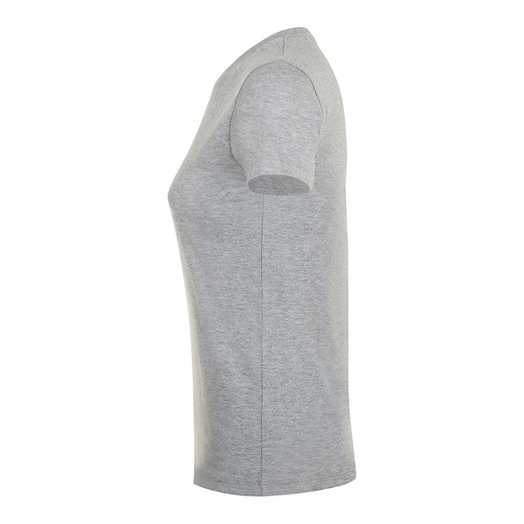 SOL'S Women's Grey Marl Regent T-Shirt