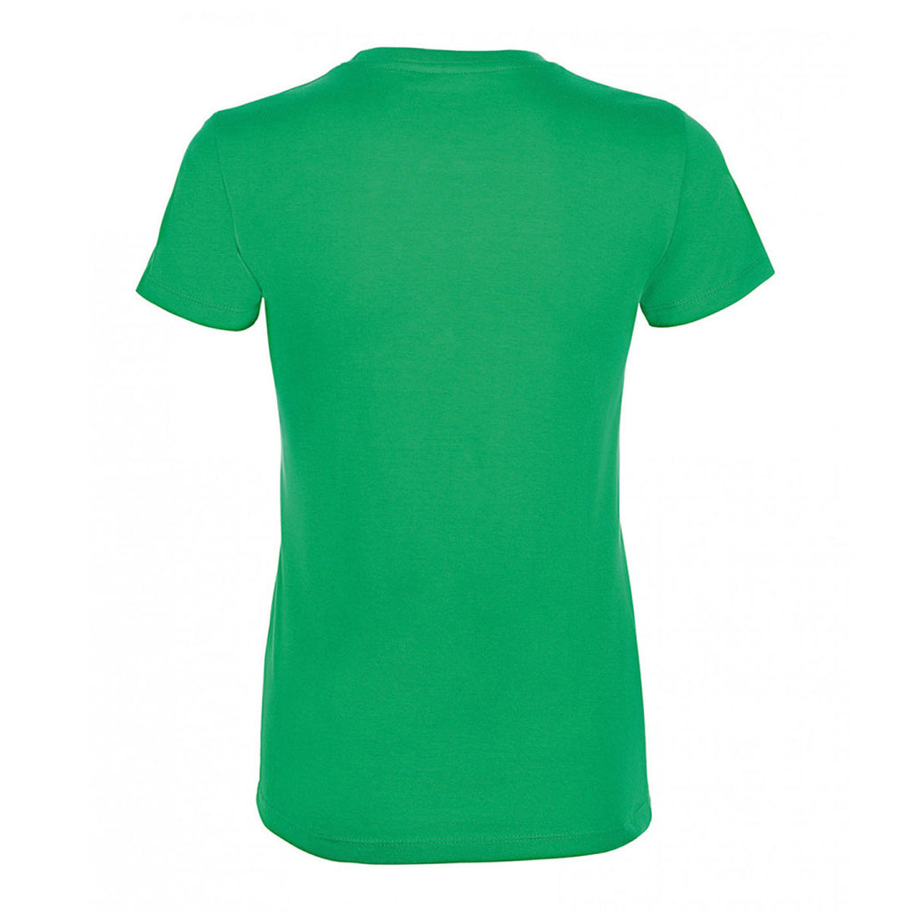 SOL'S Women's Kelly Green Regent T-Shirt