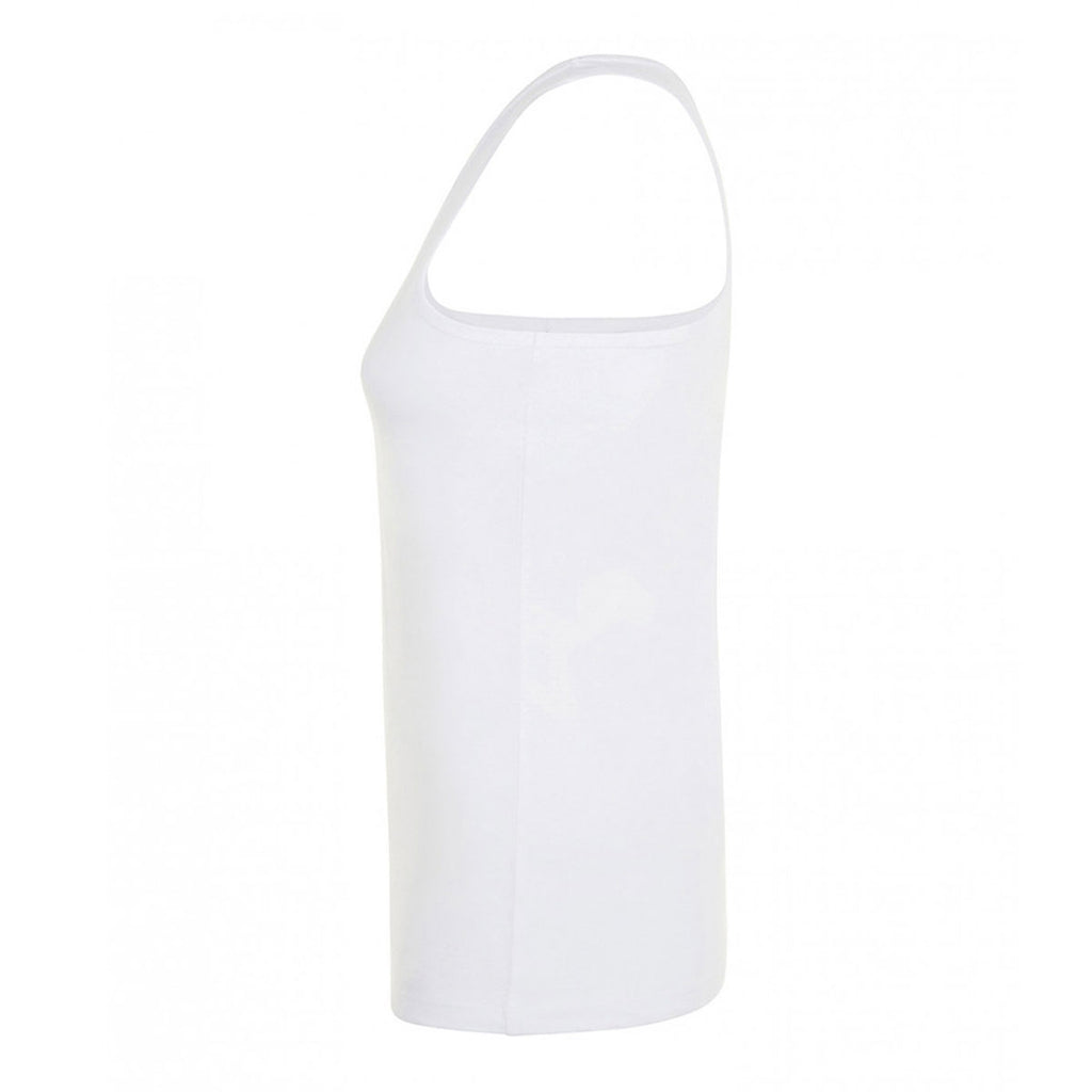 SOL'S Women's White Justin Vest