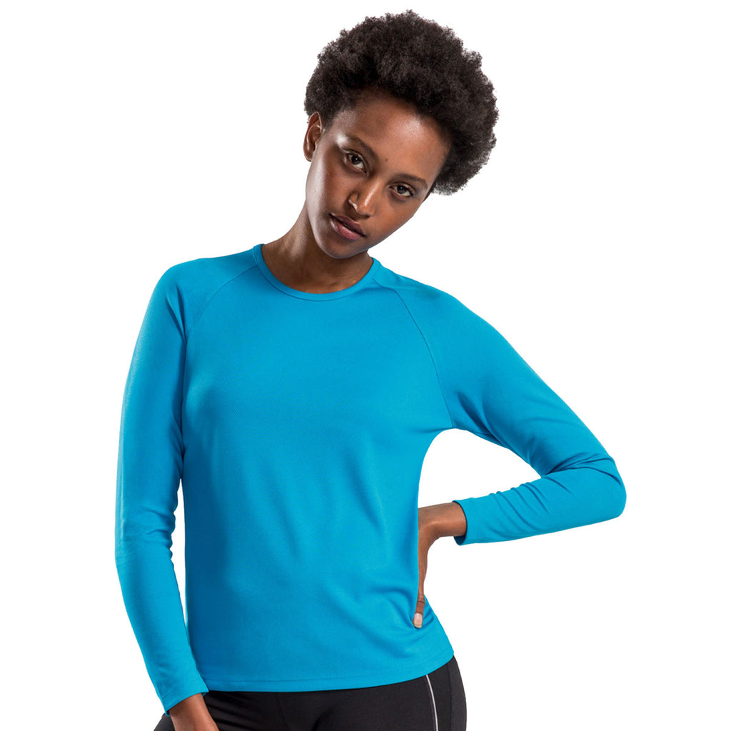 SOL'S Women's Aqua Sporty Long Sleeve Performance T-Shirt