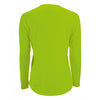 SOL'S Women's Neon Green Sporty Long Sleeve Performance T-Shirt