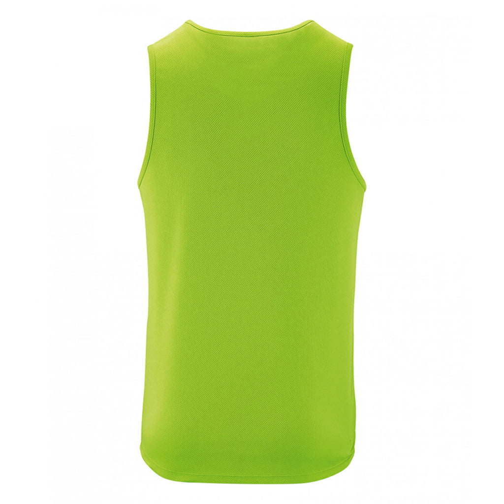 SOL'S Men's Neon Green Sporty Performance Tank Top