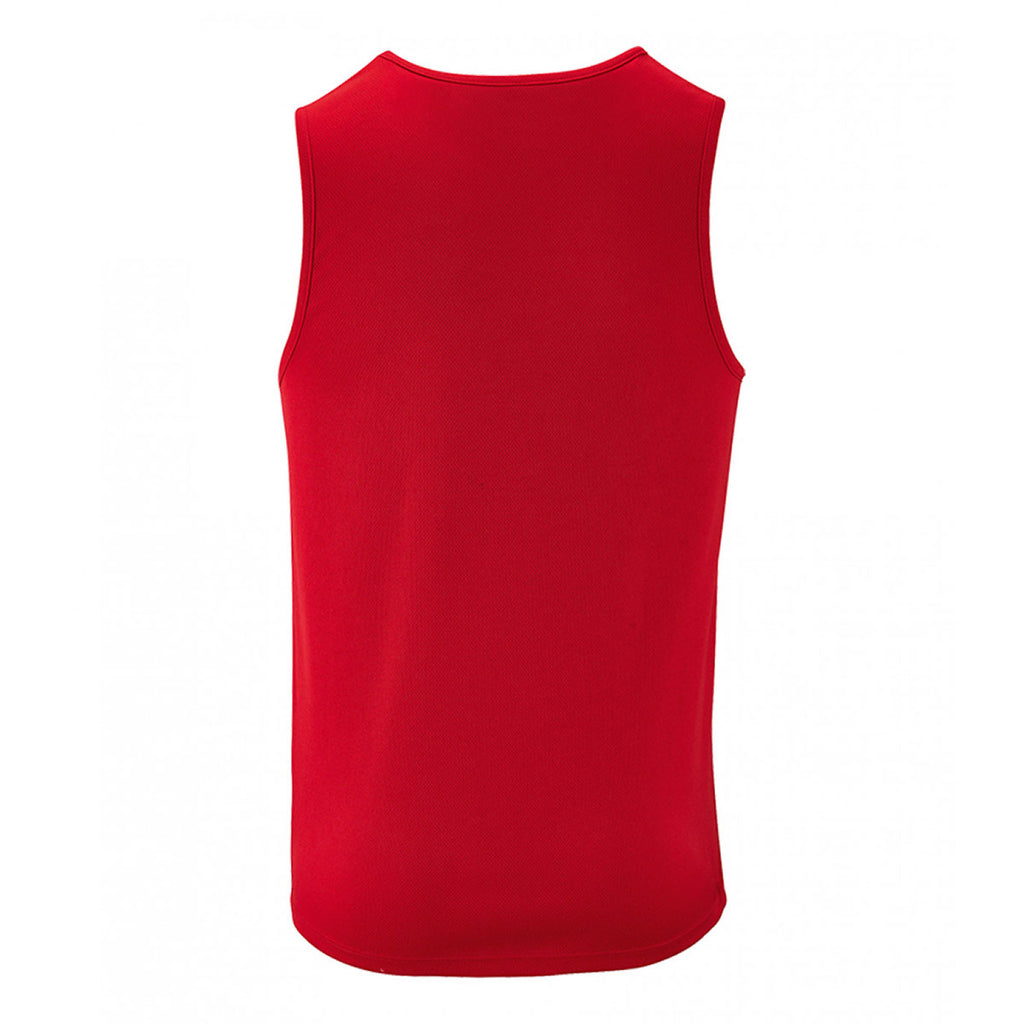 SOL'S Men's Red Sporty Performance Tank Top