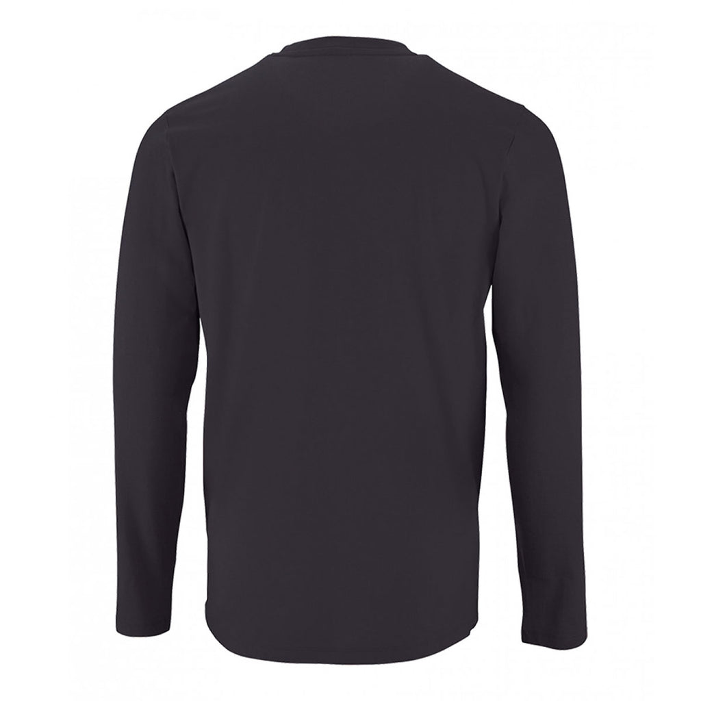 SOL'S Men's Mouse Grey Imperial Long Sleeve T-Shirt