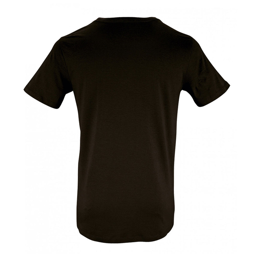 SOL'S Men's Deep Black Milo Organic T-Shirt