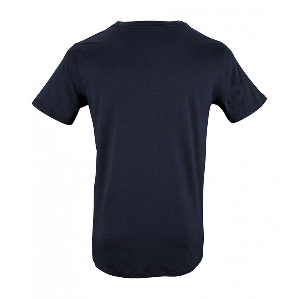 SOL'S Men's French Navy Milo Organic T-Shirt