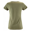 SOL'S Women's Khaki Milo Organic T-Shirt
