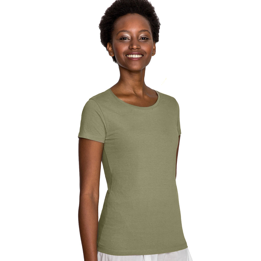 SOL'S Women's Khaki Milo Organic T-Shirt