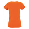 SOL'S Women's Orange Milo Organic T-Shirt