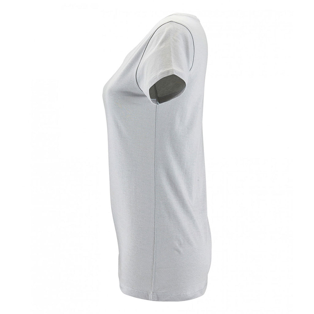 SOL'S Women's Pure Grey Milo Organic T-Shirt
