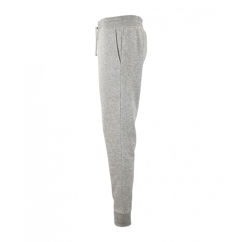SOL'S Men's Grey Marl Jake Slim Fit Jog Pant