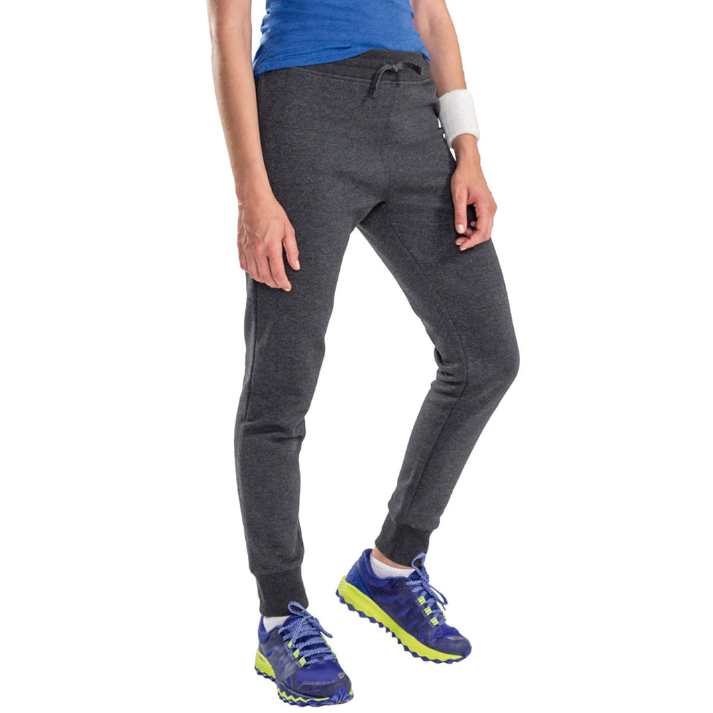 SOL'S Women's Charcoal Marl Jake Slim Fit Jog Pant