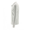 SOL'S Men's Ash Perfect Long Sleeve Pique Polo Shirt
