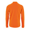 SOL'S Men's Orange Perfect Long Sleeve Pique Polo Shirt