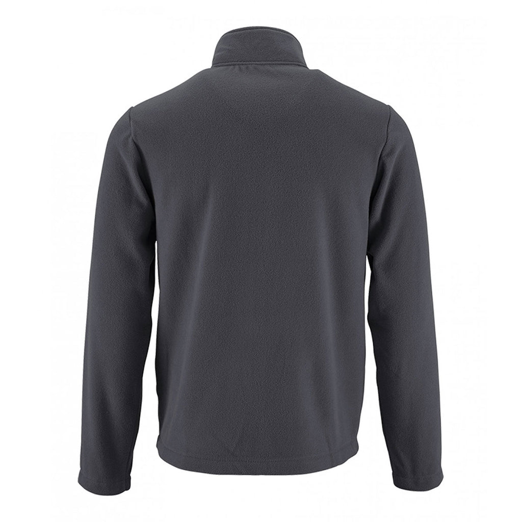SOL'S Men's Charcoal Norman Fleece Jacket