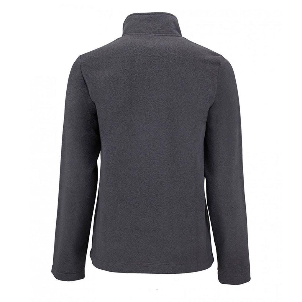 SOL'S Women's Charcoal Norman Fleece Jacket