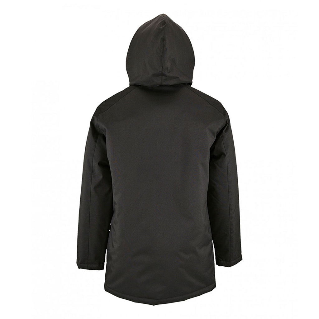 SOL'S Unisex Black Robyn Padded Jacket