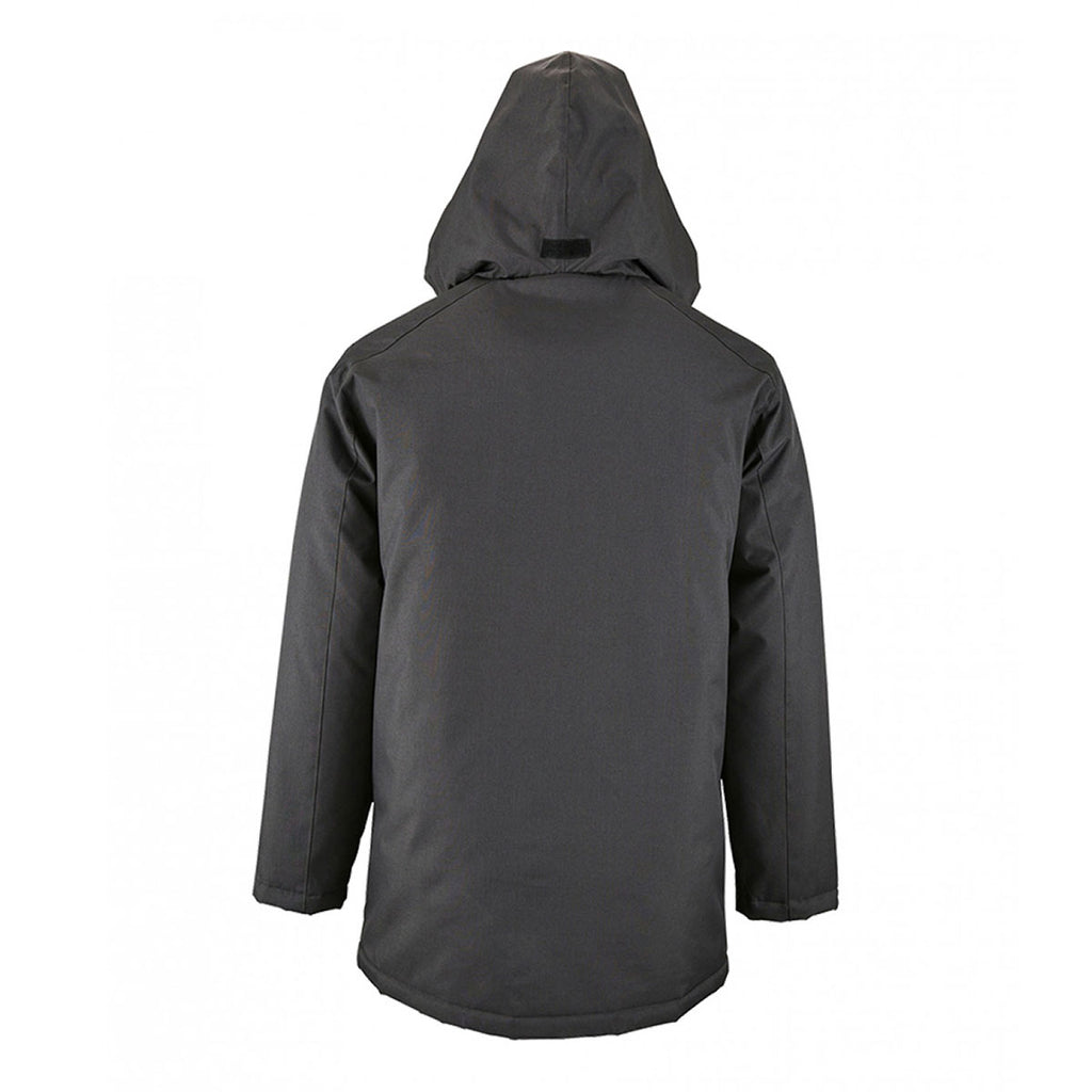 SOL'S Unisex Charcoal Robyn Padded Jacket