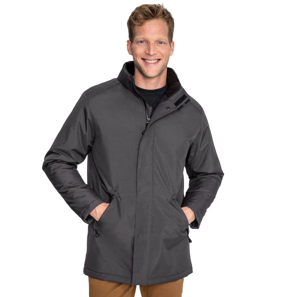 SOL'S Unisex Charcoal Robyn Padded Jacket