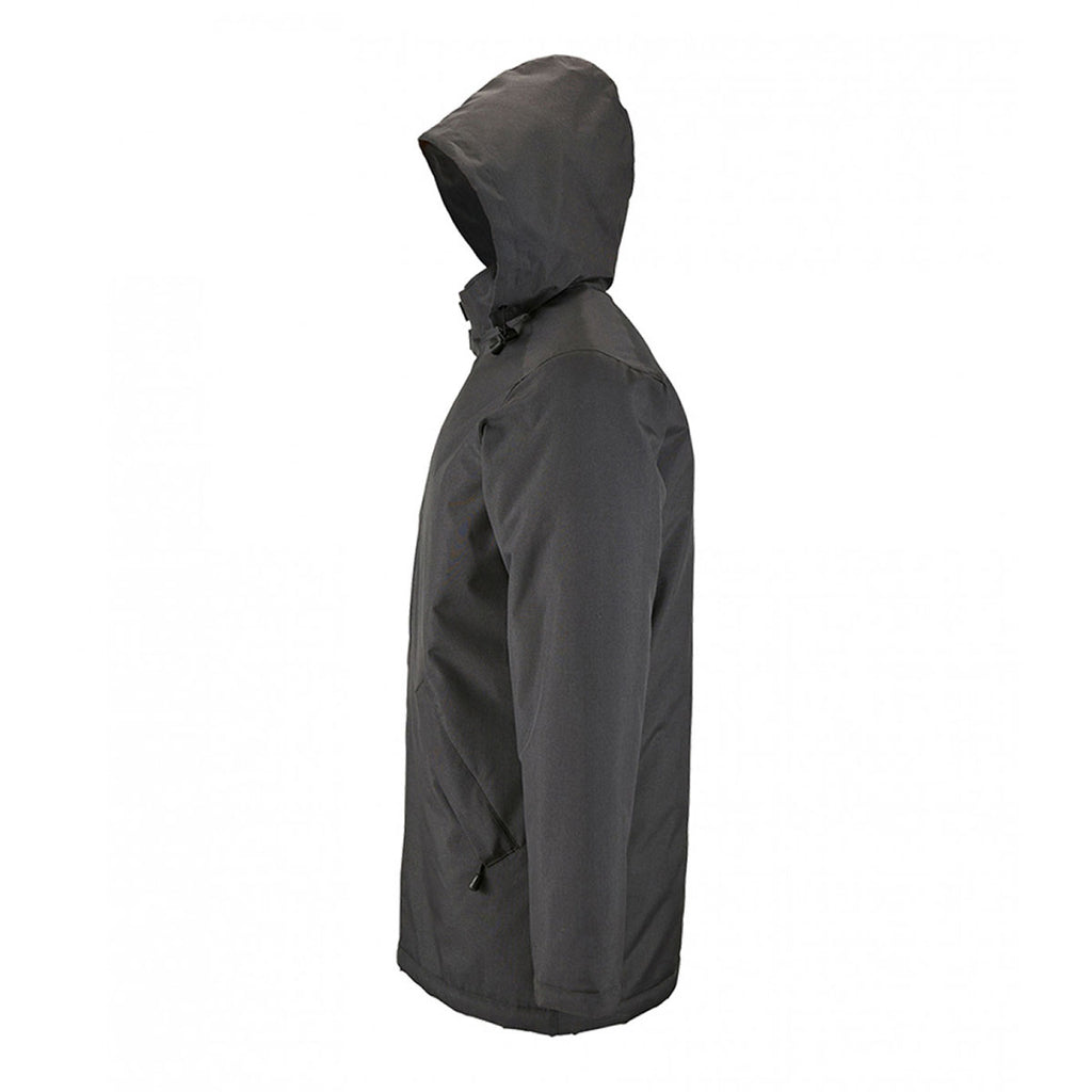 SOL'S Unisex Charcoal Robyn Padded Jacket