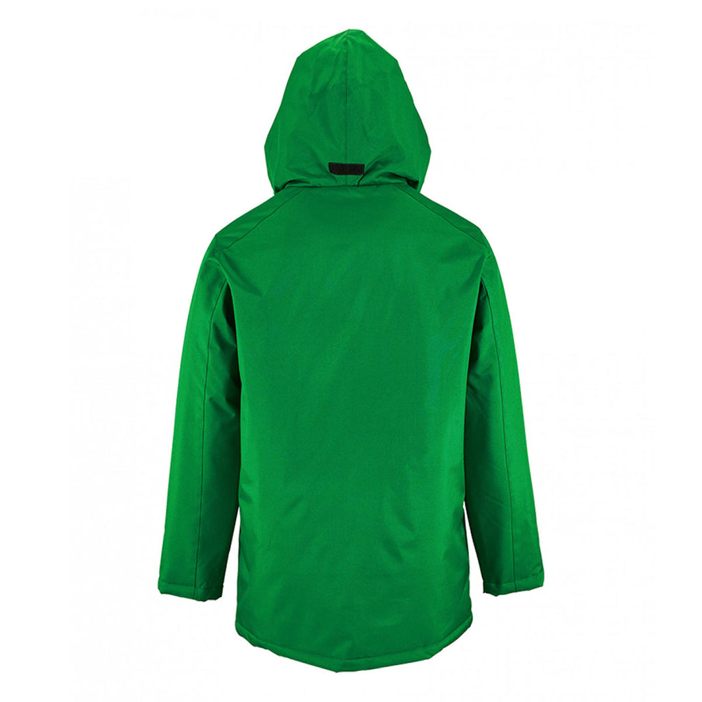 SOL'S Unisex Kelly Green Robyn Padded Jacket