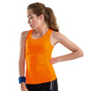 SOL'S Women's Neon Orange Sporty Performance Tank Top