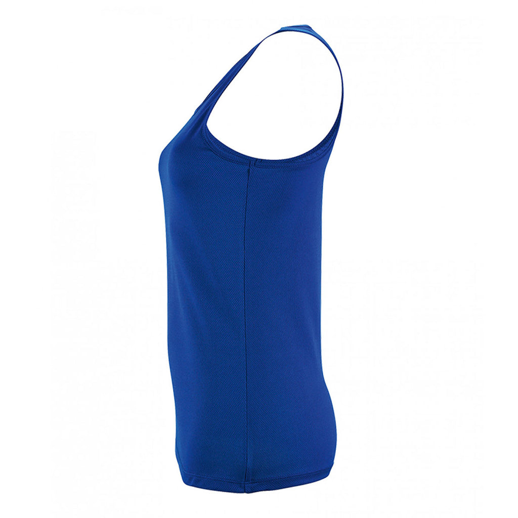 SOL'S Women's Royal Blue Sporty Performance Tank Top