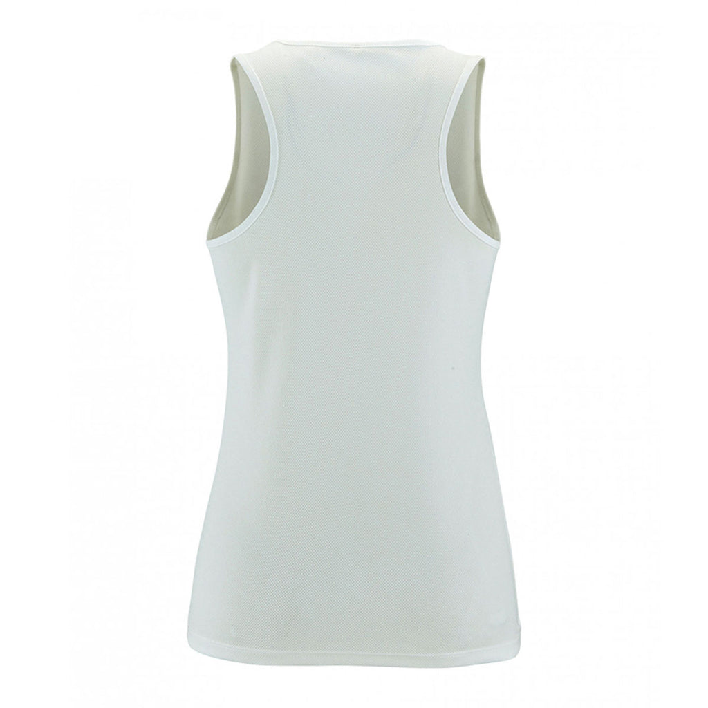 SOL'S Women's White Sporty Performance Tank Top