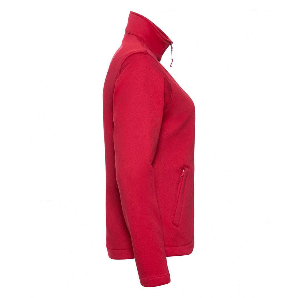 Russell Women's Classic Red Smart Soft Shell Jacket