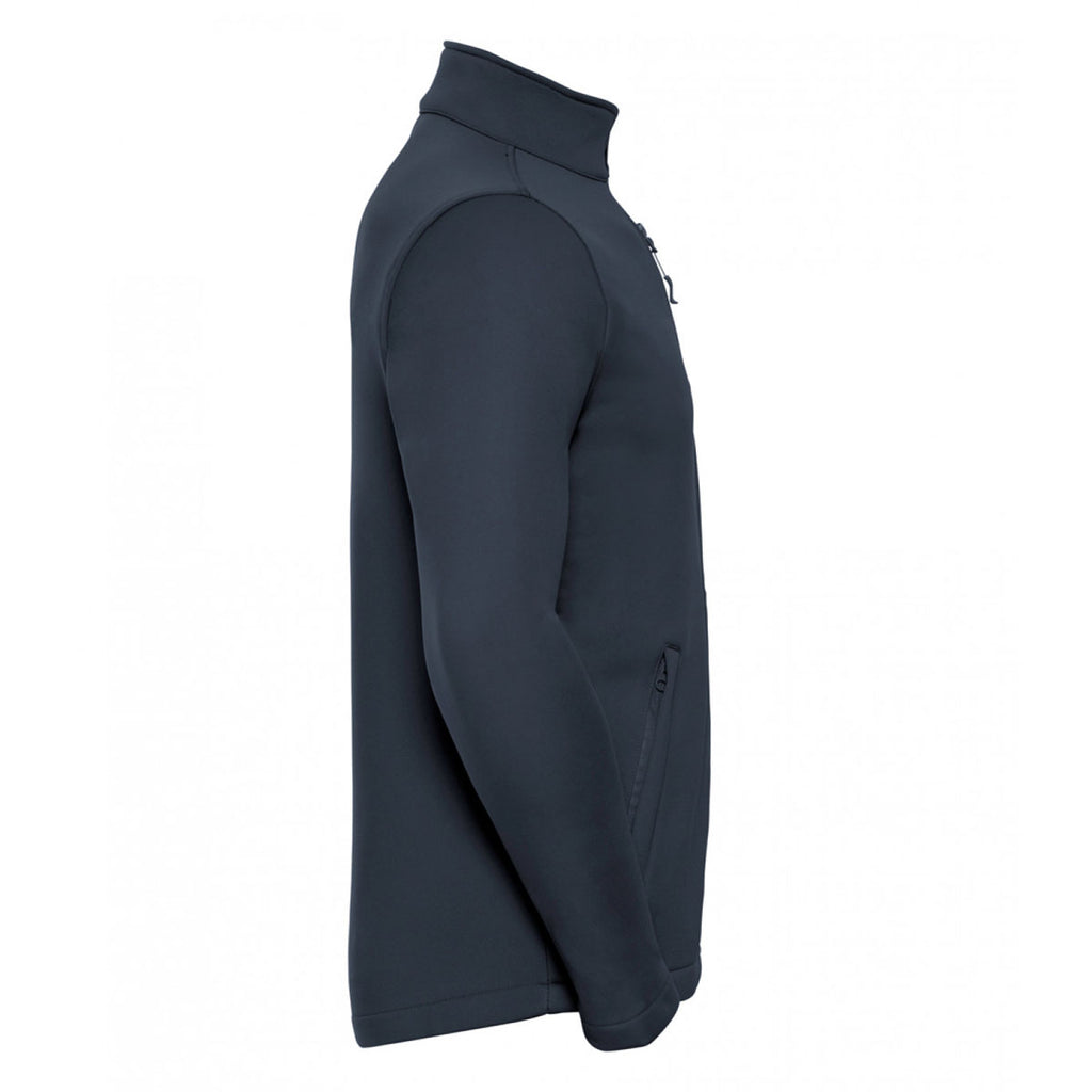 Russell Men's French Navy Smart Soft Shell Jacket
