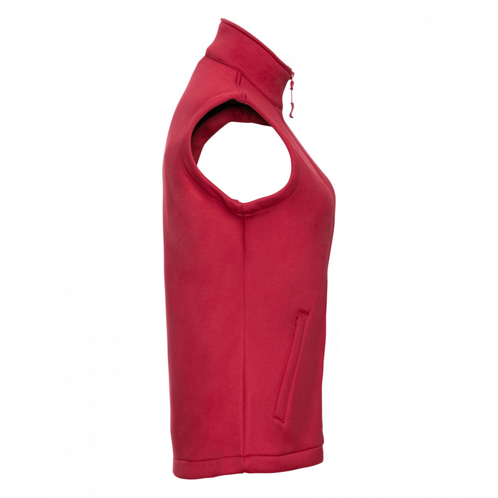 Russell Women's Classic Red Smart Soft Shell Gilet