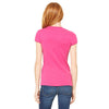 Bella + Canvas Women's Berry Stretch Rib Short-Sleeve T-Shirt