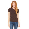 be032-bella-canvas-women-brown-t-shirt
