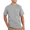Carhartt Men's Heather Grey Maddock Pocket Short Sleeve T-Shirt