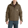Carhartt Men's Canyon Brown Quick Duck Jefferson Traditional Jacket