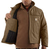 Carhartt Men's Canyon Brown Quick Duck Jefferson Traditional Jacket
