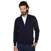 SOL'S Men's Navy Gordon Full Zip Cotton Acrylic Cardigan